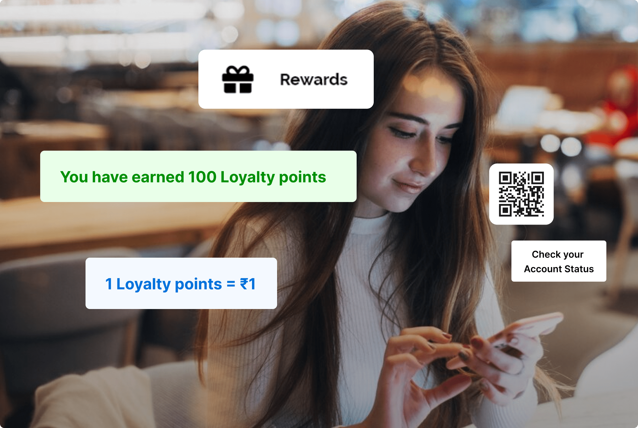 Customised loyalty program status and updates
